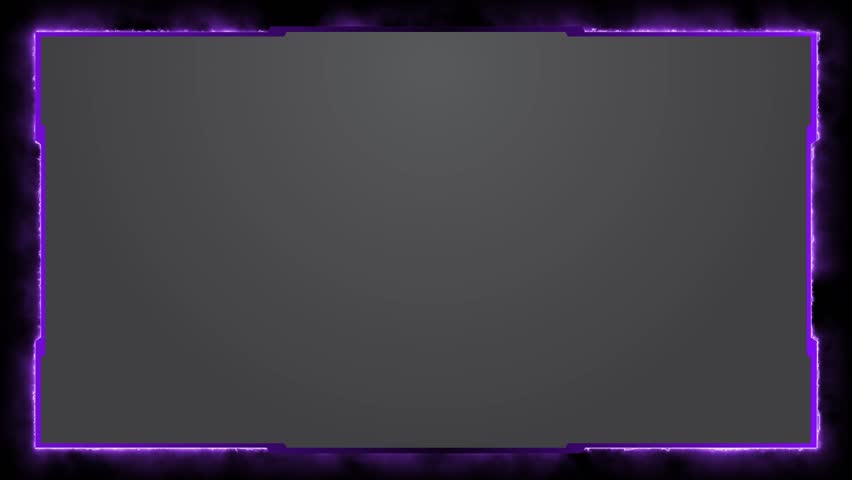 Purple Light Twitch Overlay Stream Overlay Hd Screen Savers Royalty-Free Stock Footage #1103504639