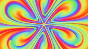 Seamless animation of psychedelic rainbow swirl of lines with turbulence. Spiral vortex colorful background. - Powered by Shutterstock - Get 15% off with code: PIKWIZARD15