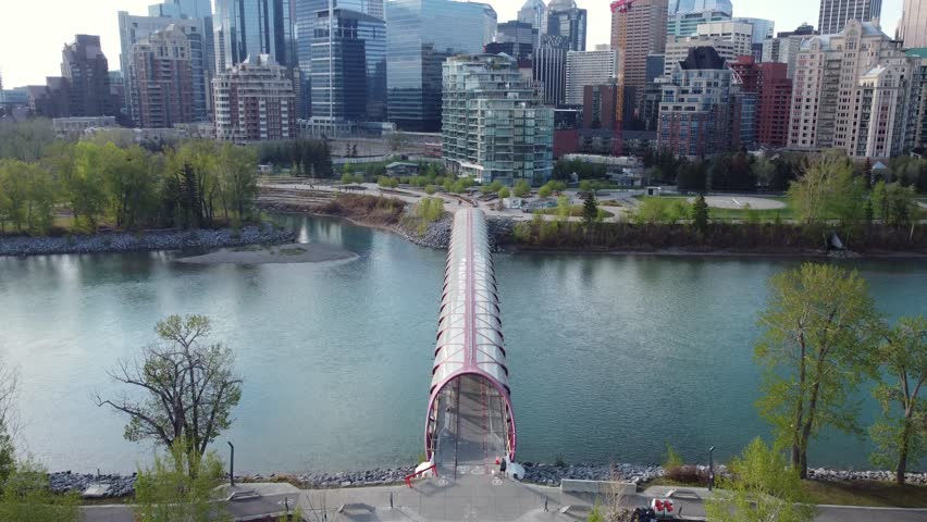 Aerial view of Calgary
