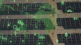 Solar power plant and technology concept. Renewable energy. Smart grid. - Powered by Shutterstock - Get 15% off with code: PIKWIZARD15