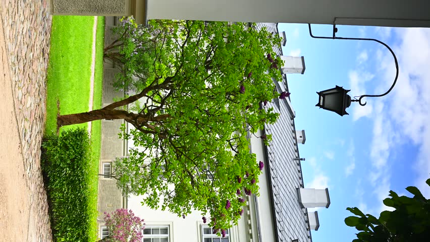 VERTICAL VIDEO, The building of the officer