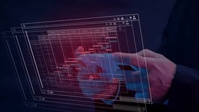 Businessman working with smartphone, showing chart and graph icons on virtual hologram digital screen interface. Big data analytics, BI business intelligence, investment and financial concept. - Powered by Shutterstock - Get 15% off with code: PIKWIZARD15