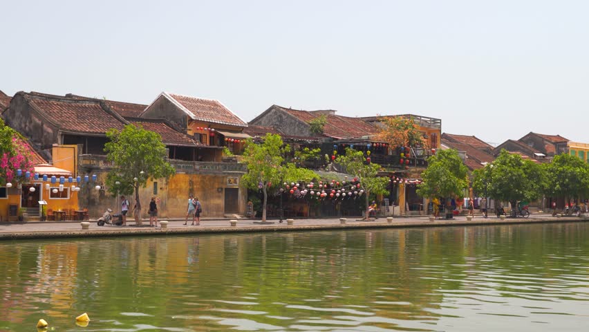Calm scenery in UNESCO World Heritage site of Hoi An, Vietnam