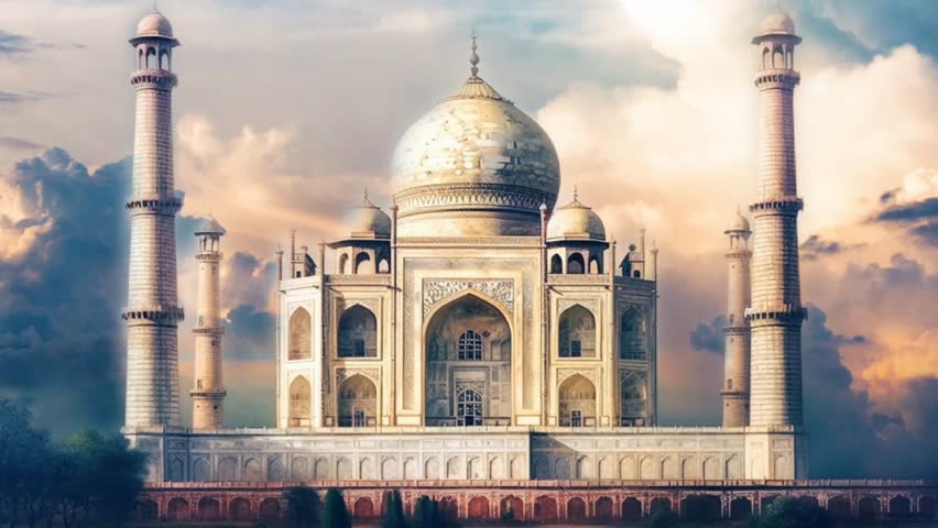 The Taj Mahal in India