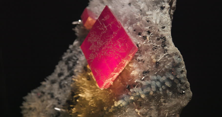 This is a shot of the alma king which is a rhodochrosite gem rock mineral. Shot on a Canon R5C