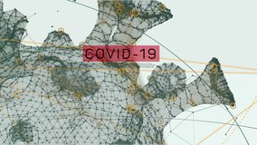 Projection Of Coronavirus Cell In 3d Computer Graphics. Analysis Of Coronavirus Molecular Structure. Identification Of Coronavirus Biological Model. Scientific Research. Examination Of Virus Strain. - Powered by Shutterstock - Get 15% off with code: PIKWIZARD15