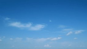 Dramatic cloudscape background. Nature weather blue sky. Timelapse. - Powered by Shutterstock - Get 15% off with code: PIKWIZARD15