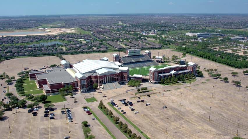 High school football stadium - Berry Center of Northwest Houston - CFISD - Cypress Texas