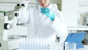 Researcher experimenting in the lab. Scientific experiment. - Powered by Shutterstock - Get 15% off with code: PIKWIZARD15