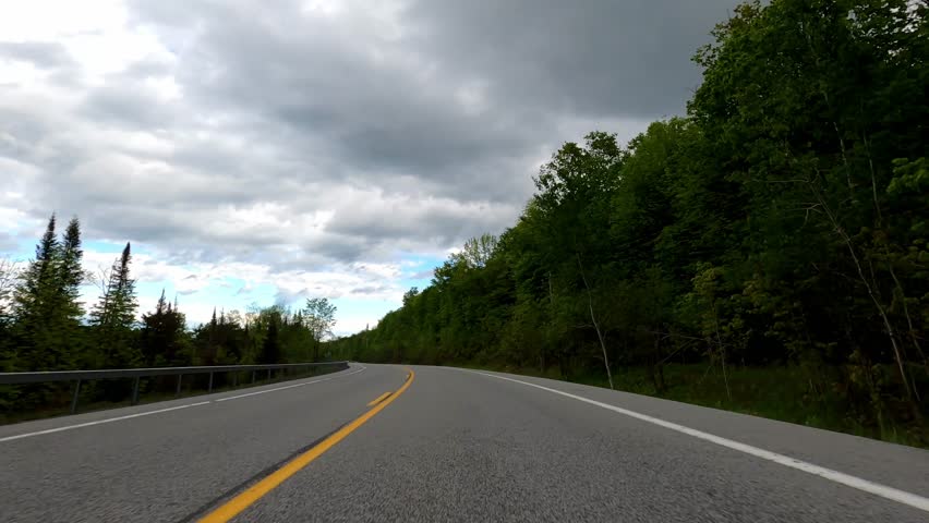 Adirondacks 82 Driving Saranac Inn to Santanoni Newcomb New York