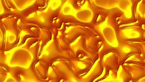 dynamic motion of thick gold liquid in an abstract. Suitable for content creators looking to add a touch of luxury and sophistication to their videos. for a variety of projects such as fashion