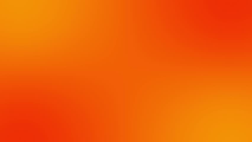 Orange gradient background. Animation of abstract texture