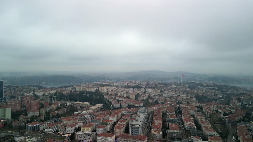 City skyline of Istanbul Turkey