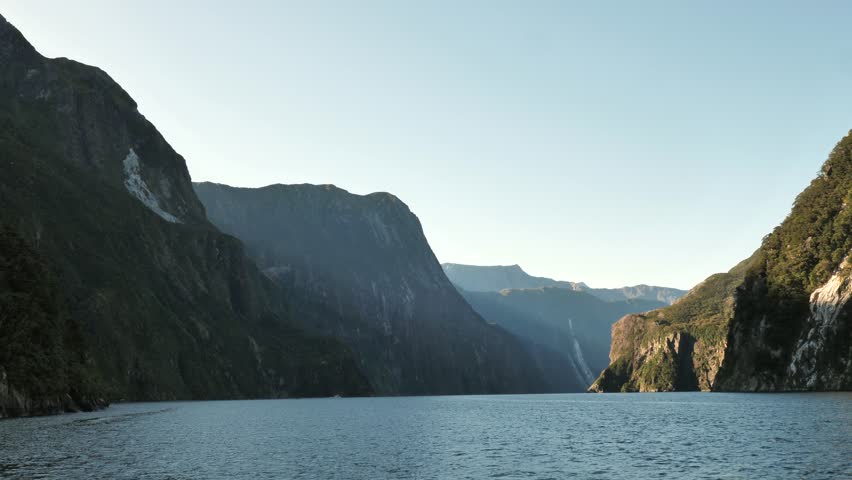 Milford Sound fiord on New Zealand