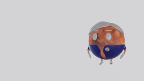 Mars 3d character animation, 
Mars  3d model, Mars background video, mars 3d animation