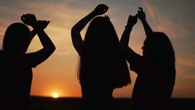 Together on beach,celebration of teamwork, gratitude and dancing under sun with teamwork hand in hand.Team journey of gratitude, prayer and dance united by work together.Beach party full of gratitude - Powered by Shutterstock - Get 15% off with code: PIKWIZARD15
