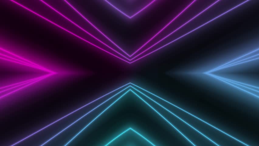 Turquoise - pink 4K CREATIVE Neon design texture arrows shapes pattern abstract wallpaper live performance concert disco studio wall element computer graphic design LED WALL stage technology  seamless