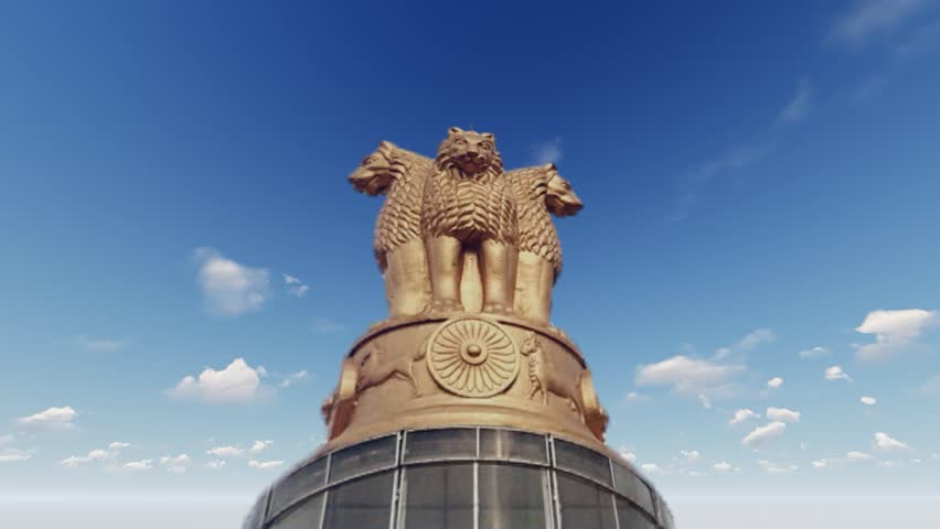 emblem of India short clip