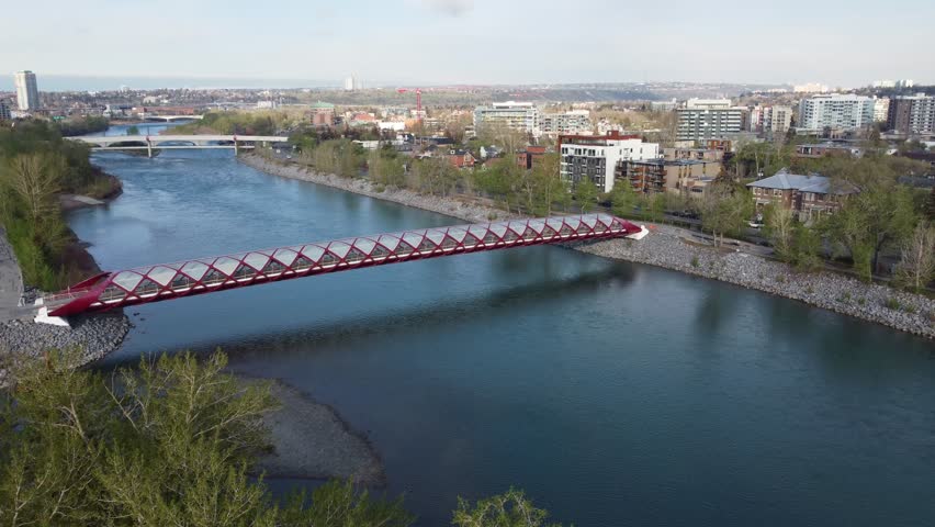 Aerial view of Calgary