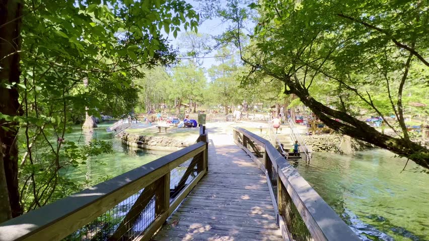 Bridge at Ponce de Leon Springs in Florida