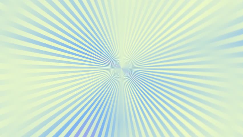 Pastel rainbow color transitions. Groovy rays background. Rotating radial beams of light in yellow pink blue gradient striped texture. 4k seamless animation. Shiny summer. Satisfying sunburst motion Royalty-Free Stock Footage #1103738897