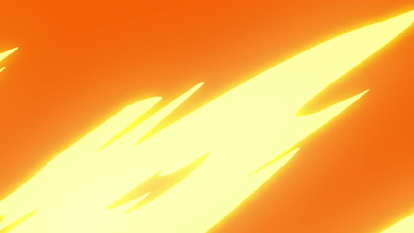 art illustration video background graphic motion animation 4k quality footage design concept of frame fire cartoon pop with green screen