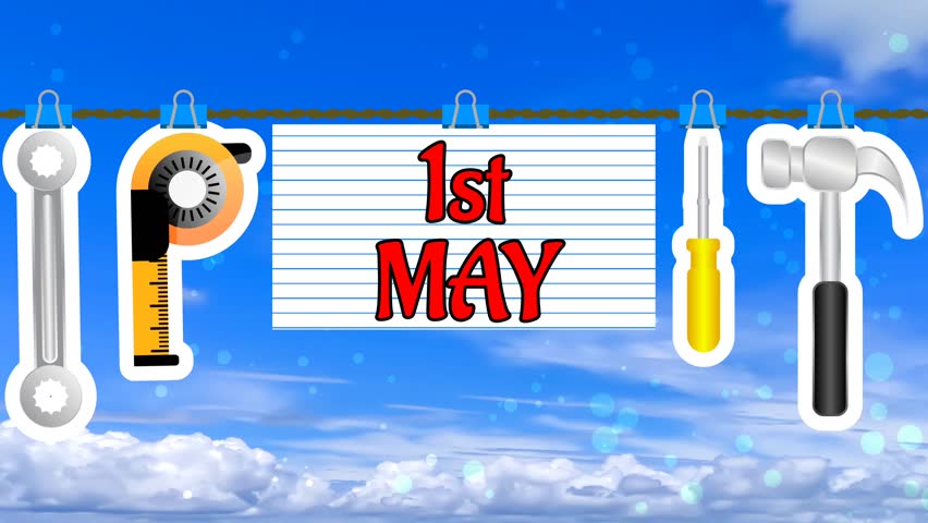 first may massage for labour day and Swinging labour tool icons.