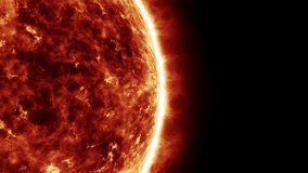  Vertical video animation of solar atmosphere with plasma movement against the background of black space with stars - solar atmosphere - Powered by Shutterstock - Get 15% off with code: PIKWIZARD15