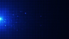 Hi tech motion digital background, square elements and flickering dots on blue background - Powered by Shutterstock - Get 15% off with code: PIKWIZARD15