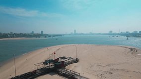 Experience the idyllic coastal charm of Vietnam through this captivating 4K drone video. Immerse yourself in a visual feast as you soar above pristine beaches, picturesque seaside towns, sparkling sea