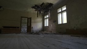 Interior of the old abandoned psychiatric hospital. Allenberg. Koenigsberg - Powered by Shutterstock - Get 15% off with code: PIKWIZARD15