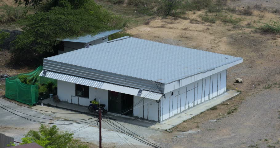 Corner Shop Isolated in Thailand