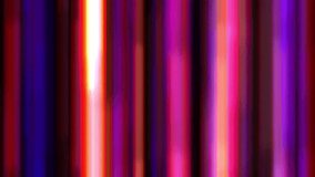 A cinematic backdrop of vertical multi-coloured jiggling strips.