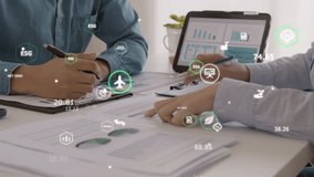 Save the planet earth global carbon offsets price report KPI CO2 emission AI big data. Global growth for future Net zero waste in ESG ethical SME clean power energy protect climate change project. - Powered by Shutterstock - Get 15% off with code: PIKWIZARD15