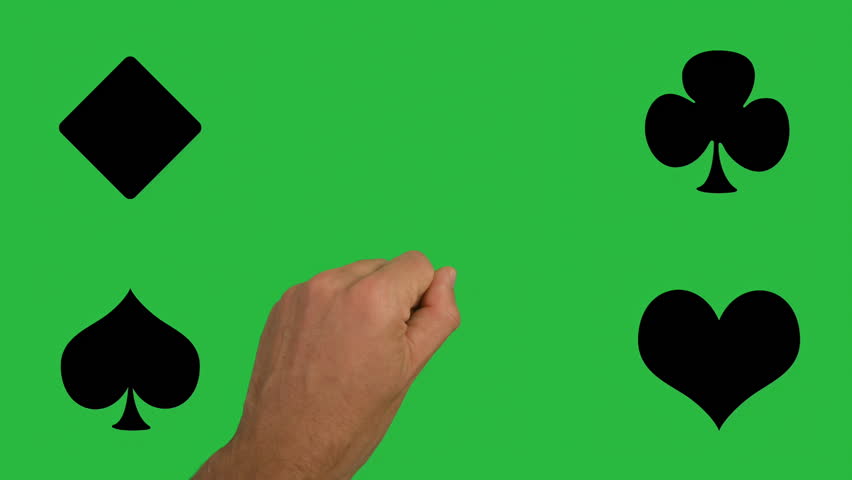a hand holding playing cards, casino, gaming and gambling clip