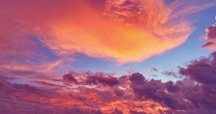 aerial view Scene of Colorful romantic sky The brilliant colorful cloud.
beautiful sky at sunset above island in nature and travel concept.
Gradient color. amazing colorful cloud scape background