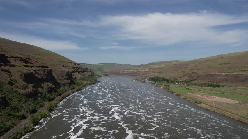 Hills and Mountains Around the Snake River in Washington
