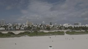 dron video in miami beach