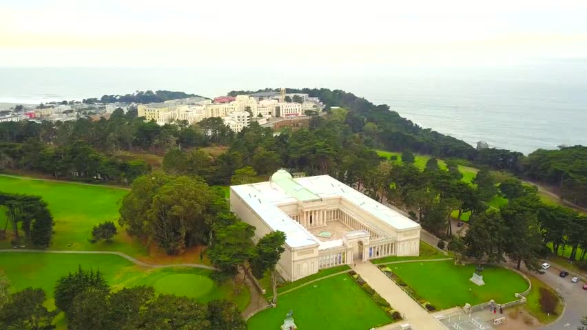 aerial fine arts museum of san francisco