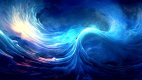  3d render art video abstract liquid background with  waves motion multi color 4k resolution