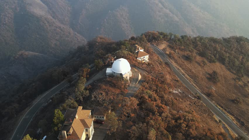 SAN JOSE, CALIFORNIA - CIRCA OCTOBER 2022 Lick Observatory astronomical facility.