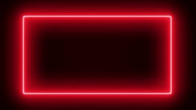 Vertical video animation of glowing neon rectangles in red - abstract background - seamless loop. - Powered by Shutterstock - Get 15% off with code: PIKWIZARD15