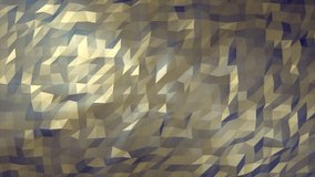 Abstract yellow gold looped seamless low poly triangular mesh background, 4k video, 60 fps - Powered by Shutterstock - Get 15% off with code: PIKWIZARD15