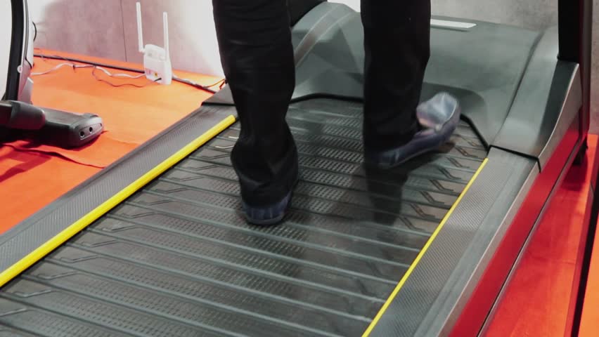 people walking on a treadmill. Cardio training for healthy physical, weight loss in the gym. Indoor workout lifestyle., a Healthcare Video by Oasishifi