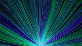 Turquoise and Purple Beam Waves Background Loop Animation in 4K