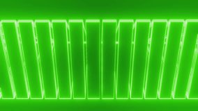 Abstract green triangles screw spiral. seamless loop abstraction. spiral rotation. DNA, Bright emission light. Musical performance. Geometric shapes. Abstraction for the background - Powered by Shutterstock - Get 15% off with code: PIKWIZARD15