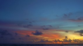 time lapse amazing colorful sky in sunset above the ocean.
beautiful landscape with sky, clouds and sunrise a panoramic view. panorama sunset sky.
Timelapse of Dramatic Sky at Sunset.
