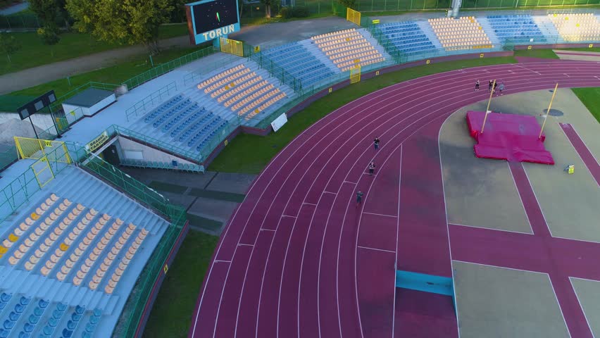 Elana Club Stadium Torun Stadion Klubu Sportowego Aerial View Poland