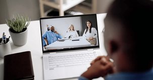 Virtual Video Conference Business Meeting Online On Computer - Powered by Shutterstock - Get 15% off with code: PIKWIZARD15