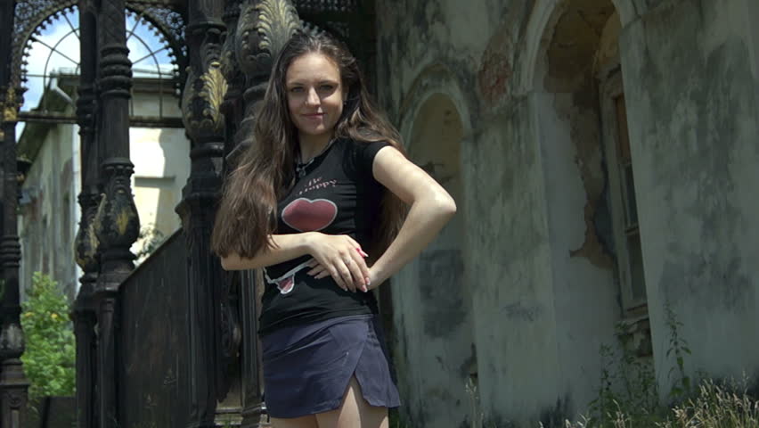 Female Model with her hair